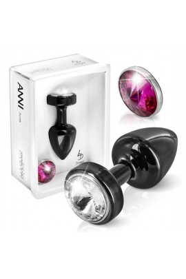 Пробка Diogol Anni Magnet Black 25мм зі стразами Swarovski на магніті