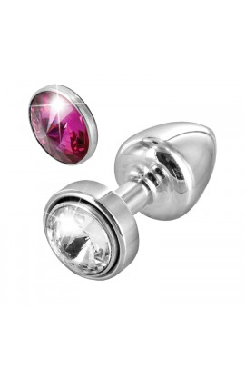 Пробка Diogol Anni Magnet Silver 25мм зі змінними кристалами