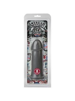 Фалоімітатор для фістингу Doc Johnson American Bombshell — B-7 Torpedo — Gun Metal