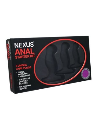 Nexus Anal Starter Kit Anal Tape Set, Diameter 2.2-3.4cm