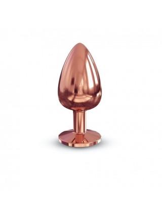 Metal anal plug embellished to look like crystal Dorcel - Diamond Plug L