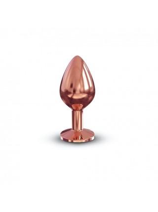 Metal anal plug embellished to look like crystal Dorcel - Diamond Plug M