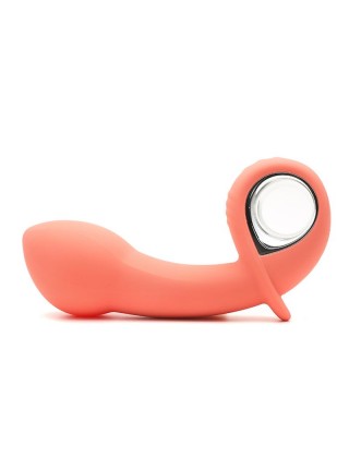 Анальний вібратор KissToy Klein Orange з розширюючимся кінчиком 3,5-5 см