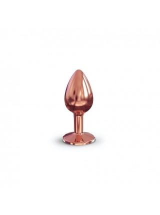 Metal anal plug embellished to look like crystal Dorcel - Diamond Plug S