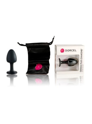 Anal tube with ball inside Dorcel Geisha Plug Diamond M 3.2 cm