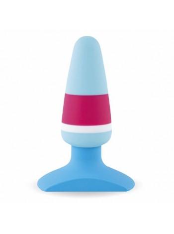 Анальна пробка FeelzToys - Plugz Butt Plug Colors Nr.1, 10х3,2см