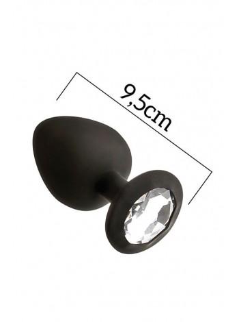 Anal plug with Mai Attraction Toys Mai Attraction TYS тДЦ49 Black, 9.5x4cm