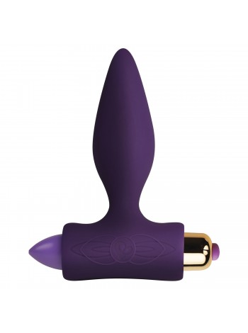 Anal Cork with Vibration Rocks Off Petite Sensations - Plug Purple