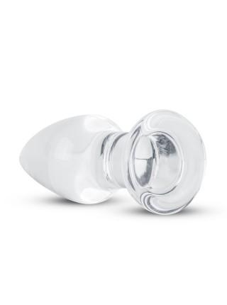Glass Anal Cork Gildo Glass ButtPlug No.24, 9.9x3.9 cm