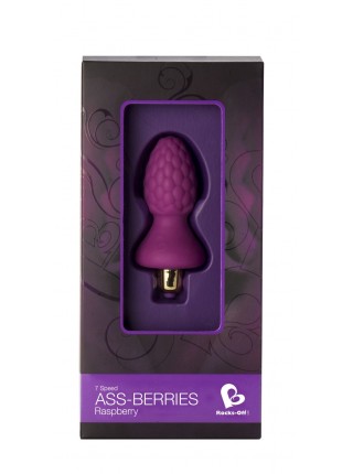 Вібропробка Rocks Off Ass-Berries 7 Raspberry