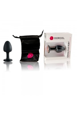 Пробка 4,5см Dorcel Geisha Plug Ruby XL с шариком внутри
