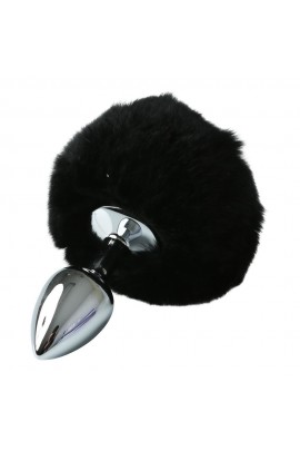 Металлическая пробка с хвостом - Sportsheets - Metal Bunny Plug 2,8см