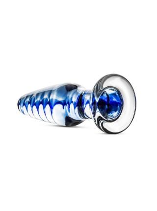 Glass Anal Cork with Inner Spiral Gildo Glass Buttplug No. 23.