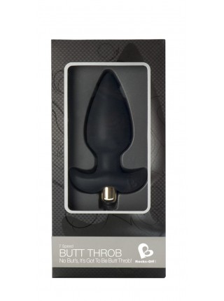 Вібропробка Rocks Off Butt Throb Black
