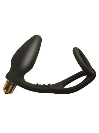 Анальная вибропробка с эрекционным кольцом Rocks Off RO-Zen для мужчин