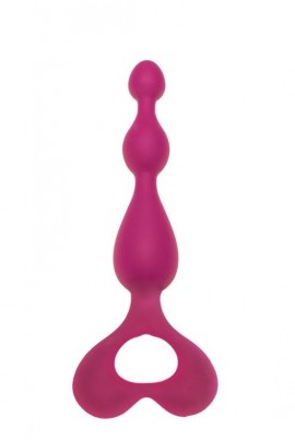 Анальные бусы Alive Arrow Pink 3см