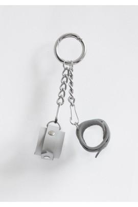 Брелок Наручники Белый