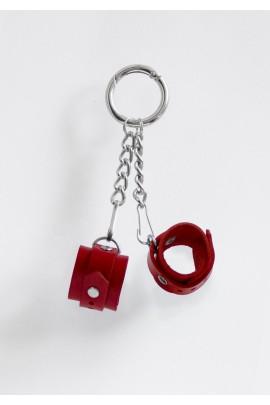 Брелок Наручники Красный
