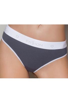 Sports panties-string Passion PS007 PANTIES dark gray, size S