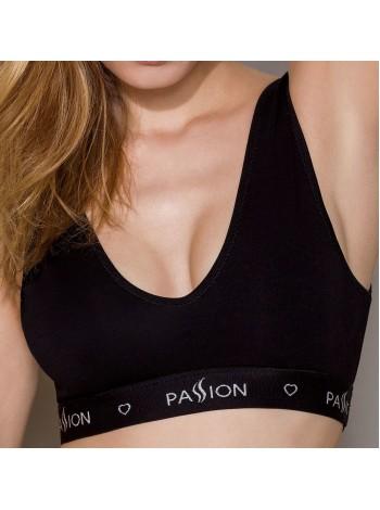 Спортивний топ із широкою гумкою Passion PS004 TOP black, size S
