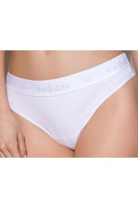 Трусики-бразилиана из хлопка Passion PS005 PANTIES white, size S