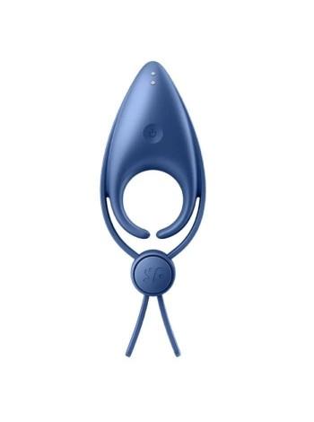Эрекционное виброкольцо лассо с регулировкой размера Satisfyer Sniper Blue