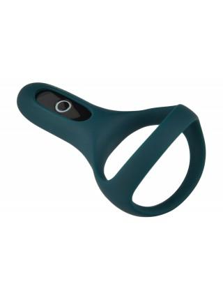 Double erection ring Fun Town Rise Turquoise, control from smartphone