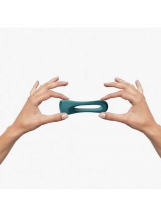 Erection Ring Dual Love to Love Flux Ring - Teal Me