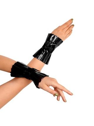 Pleated cuffs on the hands of art of sex - eva, color black