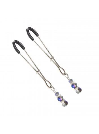 Зажимы для сосков Art of Sex - Nipple Clamps Lovely Blue