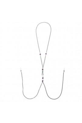 Украшение для сосков Art of Sex - Nipple Clamps Arrow, цвет фиолетовый