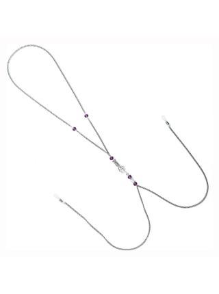 ART SEX OCCEMENT OCCRAIP - NIPPL CLAMPS ARRRW, Purple Color