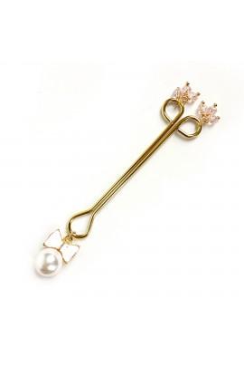 ART SEX CLITS CLOTHER - CLIT CLAMP BOW PEARL