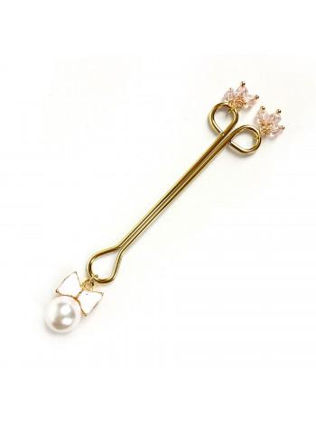 ART SEX CLITS CLOTHER - CLIT CLAMP BOW PEARL