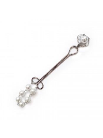 Зажим для клитора Art of Sex - Clit Clamp Royal Pearls