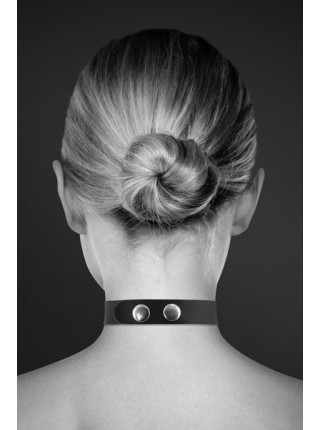 Чокер з натуральної шкіри зі стразами Bijoux Pour Toi - SEXY