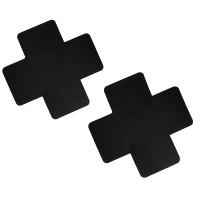 Sexual stickers on the chest of art of sex - ruth. Black