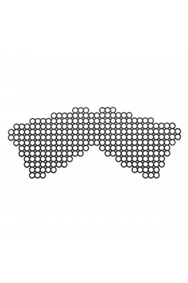 Вінілова маска на клейовому кріпленні Bijoux Indiscrets - Erika Mask