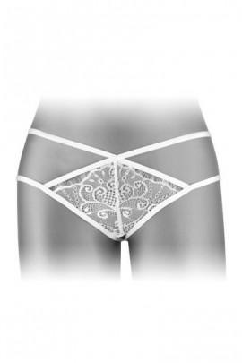 Трусики-стрінги Fashion Secret MYLENE White з подвійною лінією стегна