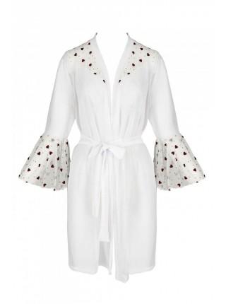 LOVELIA PEIGNOIR white XXL / XXXL - Passion