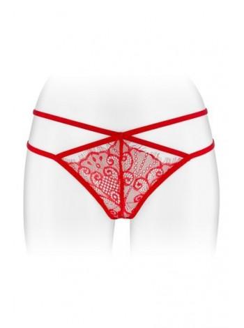 Panties String Fashion Secret Mylene Red with Double Linen Hip