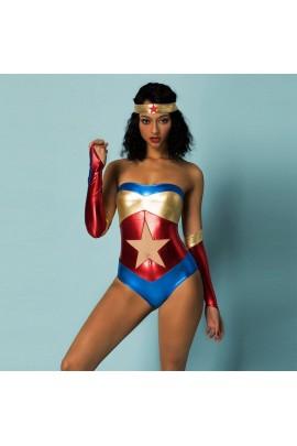 Эротический ролевой костюм Wonder Woman S/M