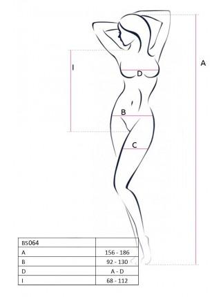 Bodybag Passion BS064 White, Body, Closed Shoulder