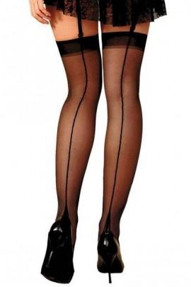 Stockings Anne de Ales Flora T4 Black