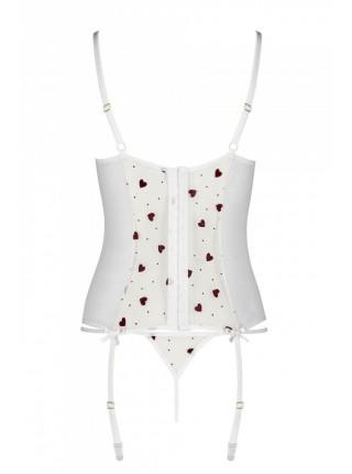 LOVELIA CORSET white S/M - Passion