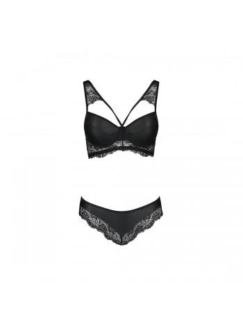 Eco -Scheirs and LOONA Set Black S/M - Passion, sconces and panties