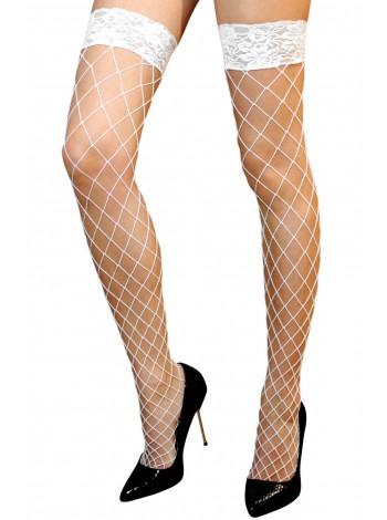 Stockings into a large grid Anne de Aes Erica T2 White