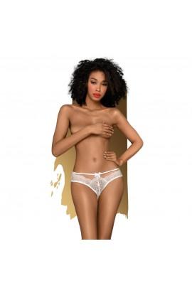 Penthouse Penthouse Adore me L/XL White, flower lace, thin straps, bows