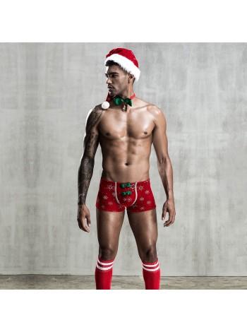 Новогодний мужской эротический костюм Beloved Santa