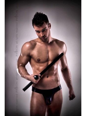 Чоловічі трусики під латекс Passion 008 THONG black XXL/XXXL